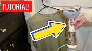 How to use the Conair Steamer [upl. by Eannaj]