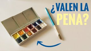 RESEÑA ACUARELAS Winsor amp Newton Cotman 🎨🖌️ ¿MERECEN LA INVERSIÓN [upl. by Hannaoj]