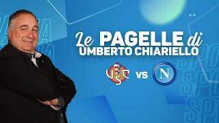 PAGELLE CHIARIELLO CREMONESE  NAPOLI 14  9 OTTOBRE 2022 [upl. by Gnauq474]