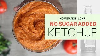 How to Make Keto Homemade Ketchup  LOWCARB  sugarfree  KETO [upl. by Wenz672]