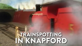 Trainspotting in Knapford [upl. by Ahsimrac972]