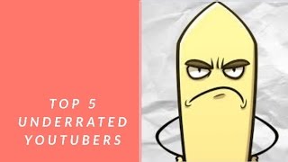 Top 5 Under Rated Youtubers ft WillNe [upl. by Adlig]