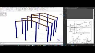 ADVANCE STEEL EP 5 ADDING EAVES HAUNCH CONNECTION [upl. by Campy718]