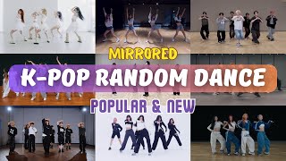 MIRRORED KPOP RANDOM DANCE  POPULAR amp NEW [upl. by Lisabeth]