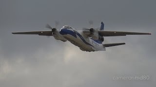 AerogaviotaCubana Departure  Antonov 26 B  Nassau Bahamas  CUT1406 [upl. by Anuahsat]