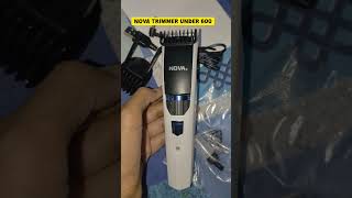 Trimmer for boys under 500  Nova trimmer  gadgets trimmer review [upl. by Meneau]