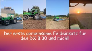 DX 830 von DeutzFahr im Feldeinsatz Erster Test in der Praxis [upl. by Gariepy]