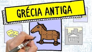 GRÉCIA ANTIGA  Formação e características  História  Resumo Desenhado [upl. by Anrev]