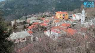 Milies Pelion Greece Μηλιές Πηλίου  AtlasVisual [upl. by Parshall]