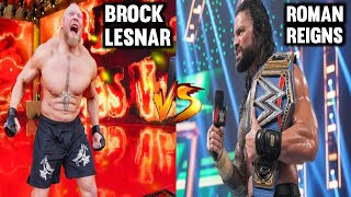 WWE Roman Reigns Vs Brock Lesnar  Rivalry Explained  Roman Reigns vs Brock Lesnar Crown Jewel 2021 [upl. by Agueda770]