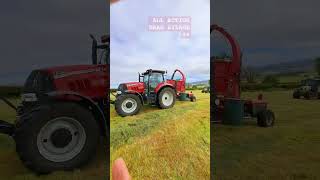 Case IH 165 with Kongkskilde drag forager New Holland T220 amp claas tractor 23062024 [upl. by Nosnar247]