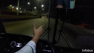 A PIOR DIFICULDADE DO MOTORISTA DE FRETAMENTO INFOBUS NA PISTA [upl. by Skilken]