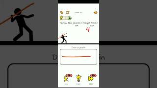 draw 2 beat game level 20 throw the javelin target 50 m mast video viralvideo gaming subscribe [upl. by Rains880]