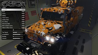 GTA Online  Special amp Unreleased Liveries for HalfTrack [upl. by Ainerbas864]