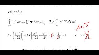 Orthogonal Functions and Expectation Value [upl. by Diella652]