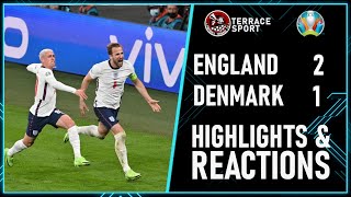 ENGLAND IN THE FINAL England 21 Denmark Highlights Show  Euro 2020 [upl. by Preiser]