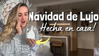 DIY Decoración NAVIDEÑA 🎄Bonita Neutral amp Muy ORIGINAL con muy POCO Dinero 😲💸 [upl. by Yraeg]