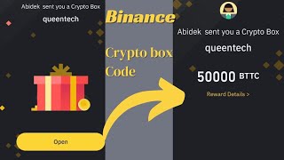 binance crypto box code today 30112023 hurry now [upl. by Estelle895]