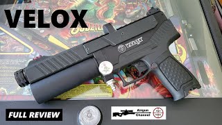 Revisión de Hatsan VELOX SemiAutomática Pistola PCP [upl. by Adnawad]