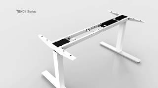 ADJUSTME sit stand desk [upl. by Nidia]