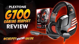 Budget Gaming Headset Plextone G700 Review w Mic Test Tagalog [upl. by Noelopan]