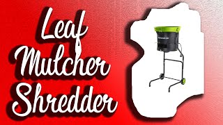 Earthwise Corded Electric Leaf Mulcher Shredder [upl. by Milinda627]