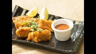 Goan Style semolina crusted chicken Goan cuisine [upl. by Irahcaz832]