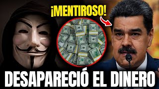 ANONYMOUS REVELA MAS INFORMACION SECRETA DEL DICTADOR NICOLAS MADURO [upl. by Oninrutas]