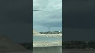 Tornadoes hit Florida ahead of Hurricane Milton hurricanemilton tornado [upl. by Zil]