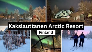 Kakslauttanen Arctic Resort  Glass Igloo  Finland [upl. by Caras]