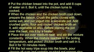 Easy Tripe Soup Soup Recipes [upl. by Florine368]