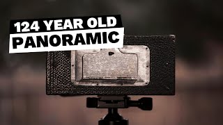 Using a No 1 Panoram Kodak Medium Format Panoramic camera from 1900 [upl. by Olimac]