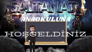 saltanatmt2 SALTANAT ANAOKULUNA HOŞGELDİNİZ [upl. by Nilrem]