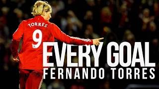 Every Fernando Torres Premier League Goal  Liverpool FC [upl. by Carney540]