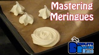 Mastering French Swiss amp Italian Meringues  Bradleys Baking Basics [upl. by Nylakcaj497]