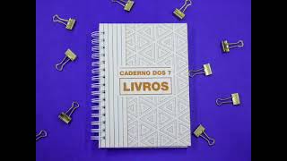 Planner de Leitura  Caderno dos 7 Livros [upl. by Drofdarb78]