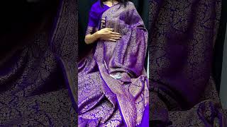 Pure banaras brocade saree [upl. by Eneryt]