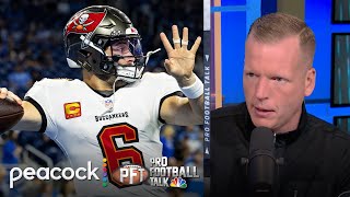 Baker Mayfield’s impact shows in Buccaneers’ win over Lions  Pro Football Talk  NFL on NBC [upl. by Cliff598]