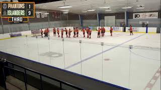 EOSHL MATCH UP Gananoque Islanders VS Frontenac Phantoms [upl. by Manville728]