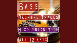 Bass Backing Track  F Mixolydian [upl. by Ashlin303]