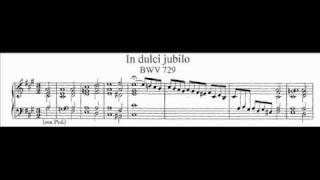 JS Bach  BWV 729  In dulci jubilo [upl. by Bega]