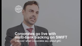 Leading corporates go live with multibank tracking on SWIFT gpi [upl. by Horsey]