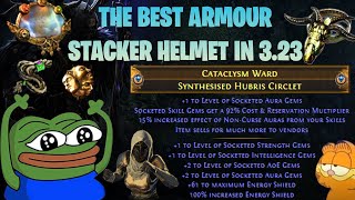 MIRROR Crafting The 1 Armour Stacker Helmet In Affliction League  323 Path of Exile [upl. by Kabob]