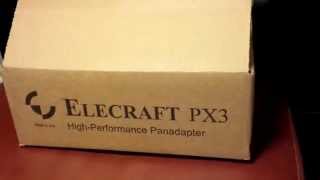 Elecraft PX3 panadapter for the KX3  unboxing part 1 of 3 [upl. by Nimrak]