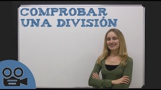 Comprobar una división [upl. by Frieder]