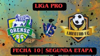 ORENSE vs LIBERTAD FC donde ver el partido de la LIGA PRO  Campeonato Ecuatoriano 2024 [upl. by Wiskind]