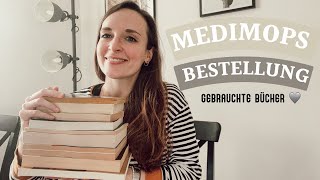 MEDIMOPS BOOK HAUL 📓  GEBRAUCHTE BÜCHER UNPACKING  coyote diaries [upl. by Anaugal]