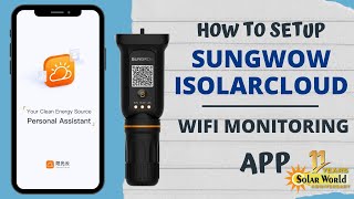 How to setup Sungrow WiFi Monitoring App [upl. by Delores]