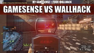 Gamesense VS Wallhack  PC  Flawless MVP Battlefield 4 on Dawnbreaker  430 [upl. by Gnehs542]