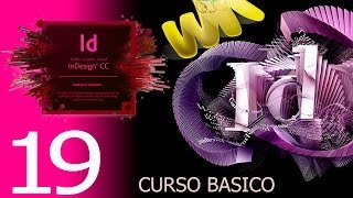 Adobe InDesign CC Como enlazar marcos de texto Curso básico español CS6 cap 19 [upl. by Selig]